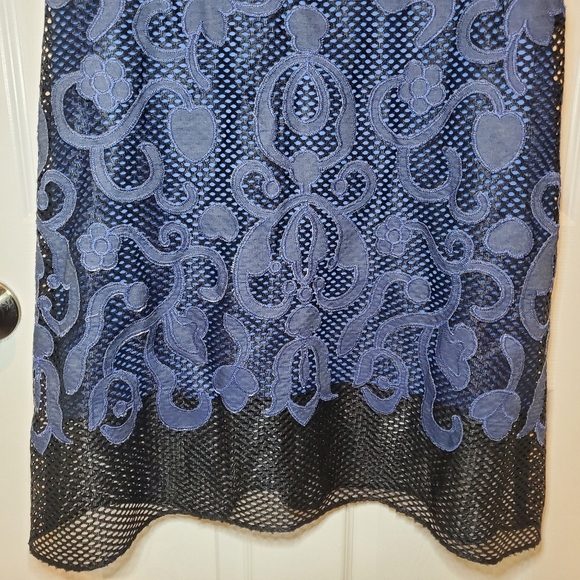 Julia Jordan Embroidered Applique Fit and Flare Dress Size 8 - Picture 6 of 13